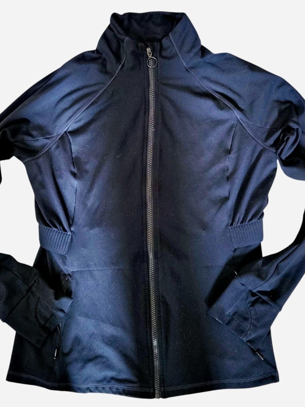 Fabletics Women's Black Full‑Zip Training Jacket